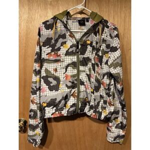 Lifted Research Group  LRG Lux Camo Windbreaker Medium